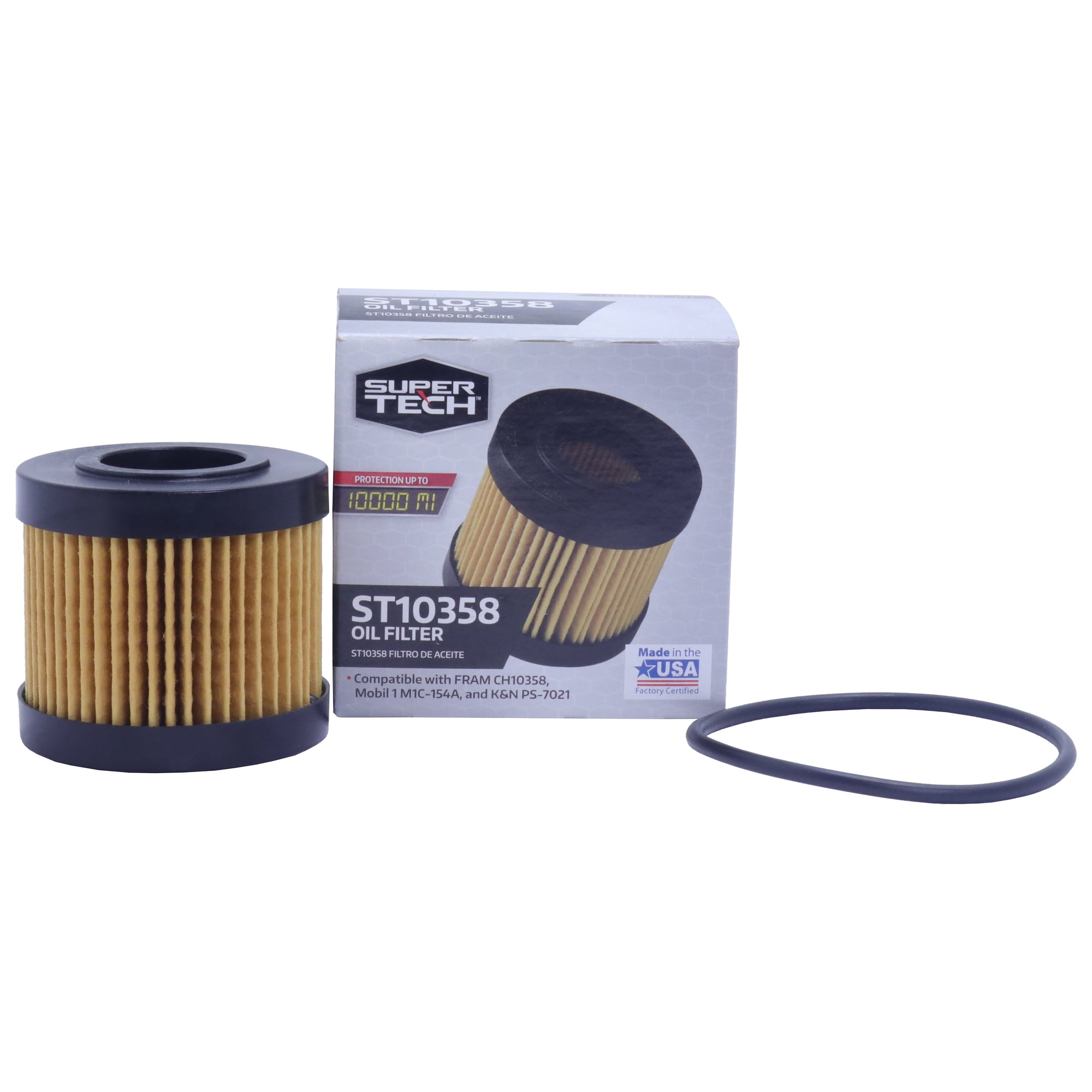 Super Tech Oil Filter Cartridge for Toyota Corolla Prius 10K Mile