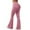 Light Pink, variant on Fiaer Flare Leggings for Women with Pocket Yoga Cargo High Waisted Pants Stretchy Trendy Tummy Control Workout Trousers Red XL