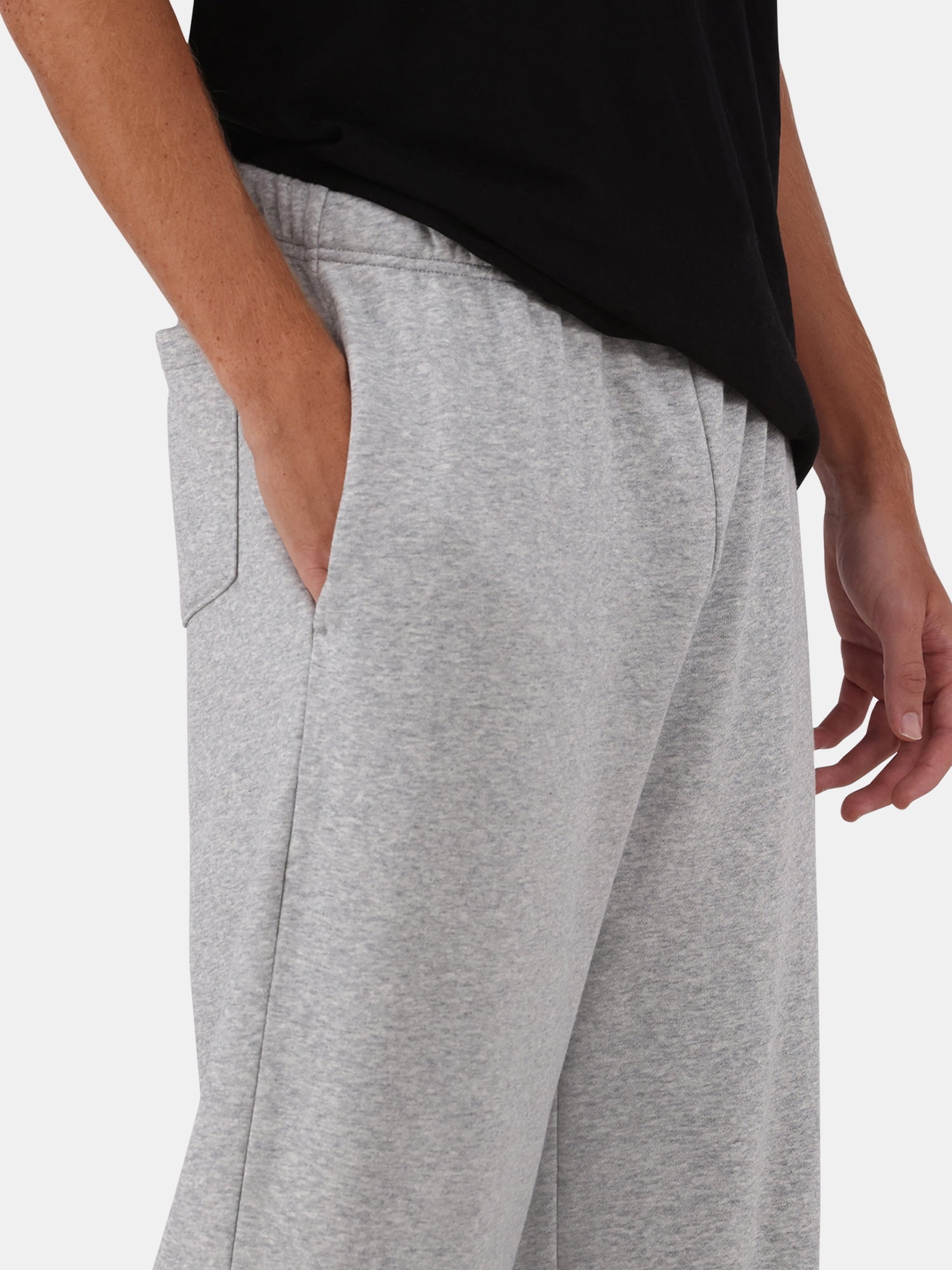 No Boundaries Soft Fleece Vintage Straight Sweatpants, Men's XS-5XL
