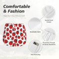 thumbnail image 6 of Lsque Cartoon Ladybug Printed Women's Running Shorts with Liner Pockets,Elastic Quick Dry Workout Athletic Gym Yoga Shorts,Womens High Waist Shorts-X-Large, 6 of 9
