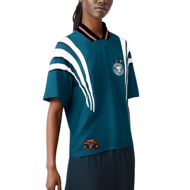 Uniforme Deportivo Camisetas Fútbol Personalizadas Hombres Mujeres Deporte 1996 Cuello en V Vintage