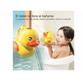 thumbnail image 3 of Juego De 8 Juguetes De Baño Bebé Con Chorro Giratorio Xtellar amarillo, 3 of 4