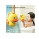 thumbnail image 3 of Juego De 8 Juguetes De Baño Bebé Con Chorro Giratorio Xtellar amarillo, 3 of 4