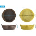 thumbnail image 2 of 2 piezas de accesorios para freidora de cesta de silicona, cesta de silicona reutilizable de 16x14 cm para airfryer, microondas, molde para pasteles, etc., 2 of 4
