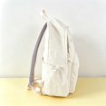 thumbnail image 5 of Weebloom Large School Backpack For Kids Girls Cute Letter Printed Large Capacity Lightweight Travel Bookbag Middle High School College White, 5 of 7