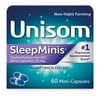 Unisom SleepMinis, Nighttime Sleep-aid, Diphenhydramine HCI 25 mg, Mini-Capsules, 60 Count
