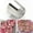 A-Silver, variant on A Stainless Steel Rosette Nozzle,Stainless Steel Rose Nozzle,Extra Large Piping Tips Stainless Rose Piping Nozzles for Icing Creative Frosting Nozzles for Cupcakes Desserts Diy Flower Nozzle
