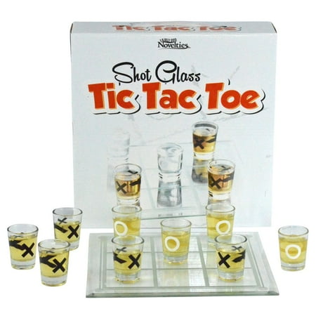 Fairly Odd Novelties Shot Glass Tic Tac Toe Drinking