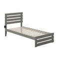 thumbnail image 2 of AFI Oxford 14" Twin-XL Wood Platform Bed Frame with Headboard and Footboard, Grey, 2 of 6