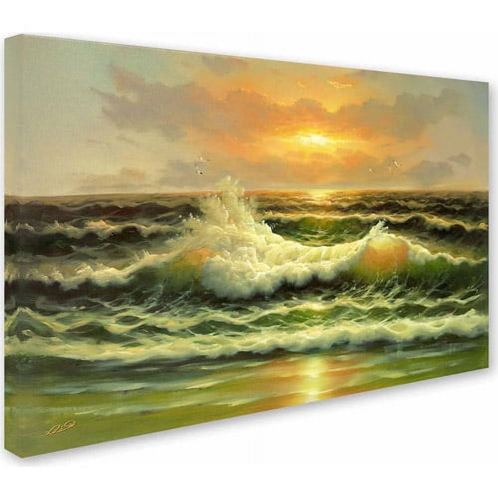 Trademark Fine Art "Sunset" Canvas Art by Rio