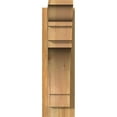 thumbnail image 2 of Ekena Millwork 6"W x 16"D x 20"H Merced Rough Sawn Traditional Outlooker, Western Red Cedar, 2 of 4