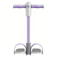 thumbnail image 3 of DODAMOUR Multifunction Tension Rope Fitness, Countable 4-Tube Elastic Pedal Puller Resistance Rope, Pedal Resistance Band for Abdomen, Waist, Arm, Leg Stretching (Purple), 3 of 8