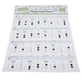 thumbnail image 2 of Ymiko Trumpet Chord Chart Clear Art Paper Durable Note Guide Scale Poster, 2 of 8