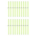 thumbnail image 2 of Sportteer Fishing Connecting Rod Sturdy Fishing Rod 20Pcs Luminous Fly Fishing Feeder Tube Snaps Hook Fishing Balance Connector Cod Teaser, 2 of 8