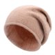 thumbnail image 1 of Gorro de punto holgado de cachemir para mujer en invierno. Gorro de punto de lana suave y cálido para mujer., 1 of 7