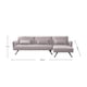 thumbnail image 4 of Sofá Cama con Chaise Hometrends Arena, 4 of 4
