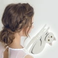 thumbnail image 2 of Unique Bargains 1 Pc Cute Cartoon Cat Hair Clips for Home White, 2 of 5