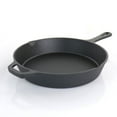 MegaChef PreSeasoned Cast Iron 5Piece Kitchen Cookware Set, Pots and