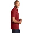 thumbnail image 3 of Port Authority Meridian Cotton Blend Polo-L (Flame Red), 3 of 6