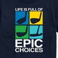 thumbnail image 3 of Instant Message - Life is Full of Epic Choice Golf  - Men's Short Sleeve Graphic T-shirt, 3 of 6