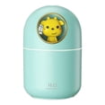 thumbnail image 1 of GROWTH TANK Cute Air Humidifier Silent 2 Spray Modes Essential Oil Aroma LED Night Light for green, 1 of 7