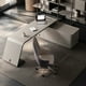 thumbnail image 5 of Designer Light Luxury Office Desk Boss Vanity Light Luxury Boss Computer Desks Organizer Home Mesa Escritorio Office Furniture My Lux Decor Round, 5 of 34