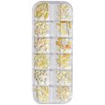 thumbnail image 1 of 1 Box Nail Art Kit Stunning Aurora Rhinestone Create Stylish Nail Looks Flat Bottom Manicure Art Accessories, 1 of 10