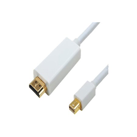 UPC: 0873791006519 | 4XEM 4XMDPHDMI15 15  Mini DisplayPort Male to HDMI Cable Black