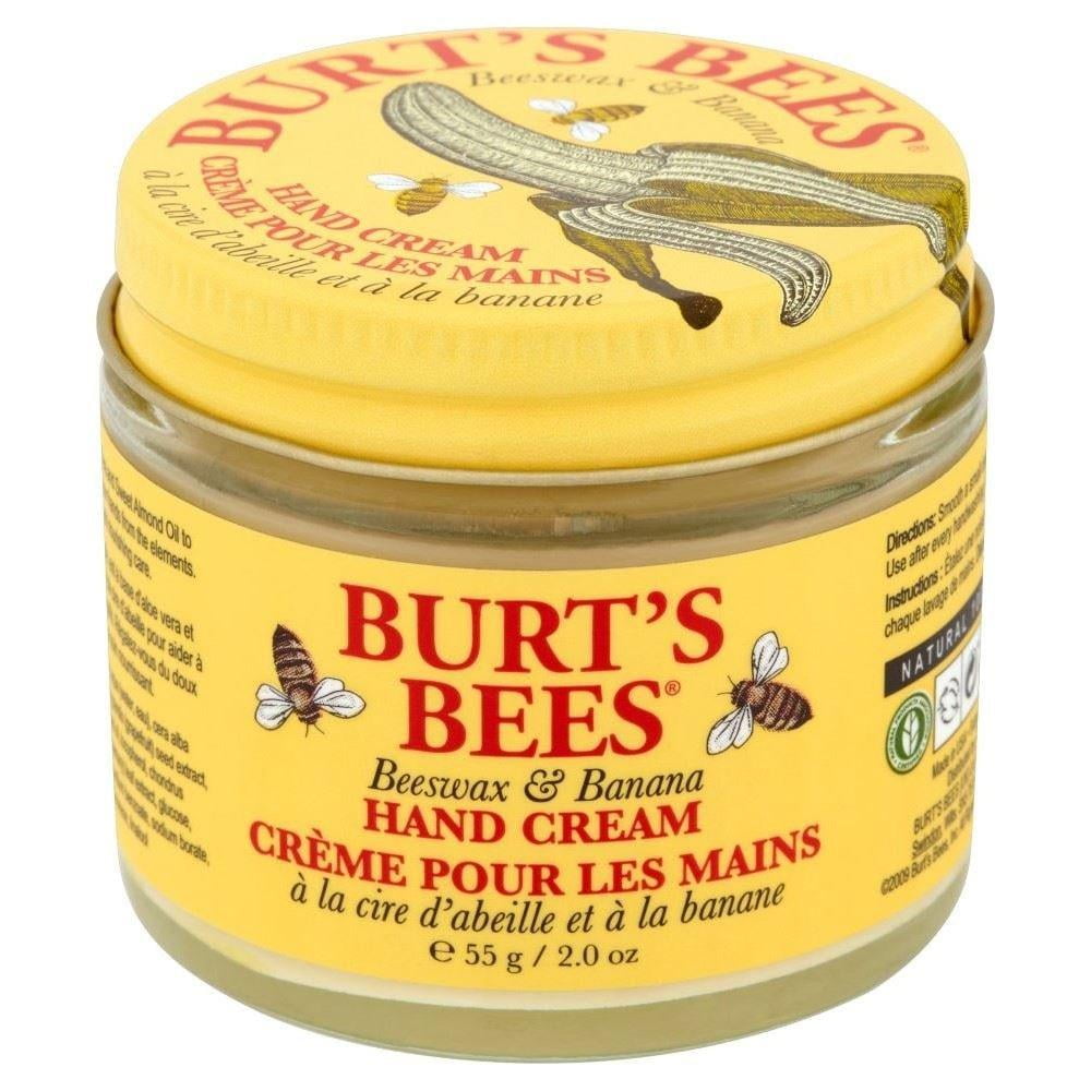 Burt's Bees Hand Cream Beeswax & Banana (55g) Pack of 2, Please be