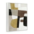 thumbnail image 3 of Stupell Industries Abstract Shapes in Earth Tones Abstract Painting White Framed Art Print Wall Art, 16 x 20, 3 of 8