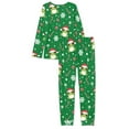 thumbnail image 5 of SCRAWLGOD Frog Candy Cane Pjs Sets for Women Long Sleeve and Pants Pajama Set with Pockets Size XL Crewneck Christmas Pajamas for Women Soft 2 Piece Lounge Set, 5 of 6
