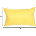 thumbnail image 5 of Pillow Decor Sunbrella Indoor Outdoor Throw Pillows 12"x20" Rectangular (2-Pack) (Buttercup Yellow), 5 of 9