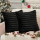 thumbnail image 5 of Funda de almohada navideña de 18 pulgadas para sofá de sala de estar o dormitorio, funda de almohada de piel sintética de lana, funda de cojín para sofá, 5 of 6