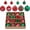Style 2, variant on HioHa 44-Pack Shatterproof Red & Gold Ball Ornament Set for Christmas Tree, Wedding, Easter, Birthday, Party Decoration - Indoor Home Holiday Decorations