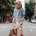 thumbnail image 4 of Fotbe Vintage Farm Pigs Vestido de Verano sin Mangas para Mujer – Vestido Midi Línea A, Estilo Camiseta Floral, Vestido Playero Casual y Fluido, 4 of 7