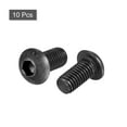 thumbnail image 3 of Tornillos de cabeza de botón hexagonal Uxcell M8x16mm de acero aleado, paquete de 10, 3 of 5