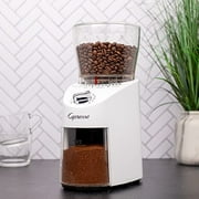 Capresso 57002 Infinity Plus White Conical Coffee Grinder