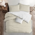 thumbnail image 2 of 6ix Tailors Ancebridge Vanilla Comforter & Pillow Sham Set. King, 2 of 5