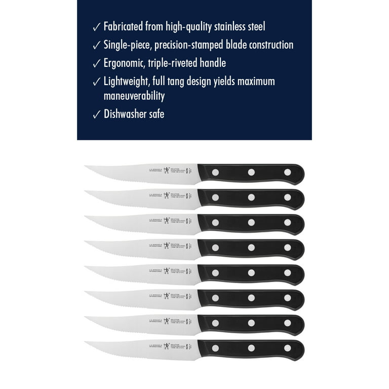J.A. Henckels International 8-pc Serrated Steak Knife Set