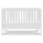 Tribeca 4-in-1 Convertible Crib, White/Grey Crib White/Grey