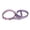 Purple, variant on Adjustable Water Bottle Sling Crossbody Shoulder Strap, Universal Tumbler Carrier Holder with Multi-Position Buckle for 40 oz Cup, Portable Travel Drinkware Lifesaver for Walking Running