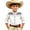 White, variant on Toddler Kids Girls Boys Shirt Tops Long Sleeve Fashion Chest Print Casual Collar Shirt Casual Summer Tees 6-7 Years
