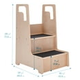 thumbnail image 2 of ECR4Kids ELR-17429 Reach-Up Step Stool, 2 of 6