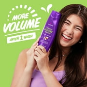 (2 pack) Aussie Miracle Volume for Fine Hair Daily Shampoo, for All Hair Types 12.1 fl oz