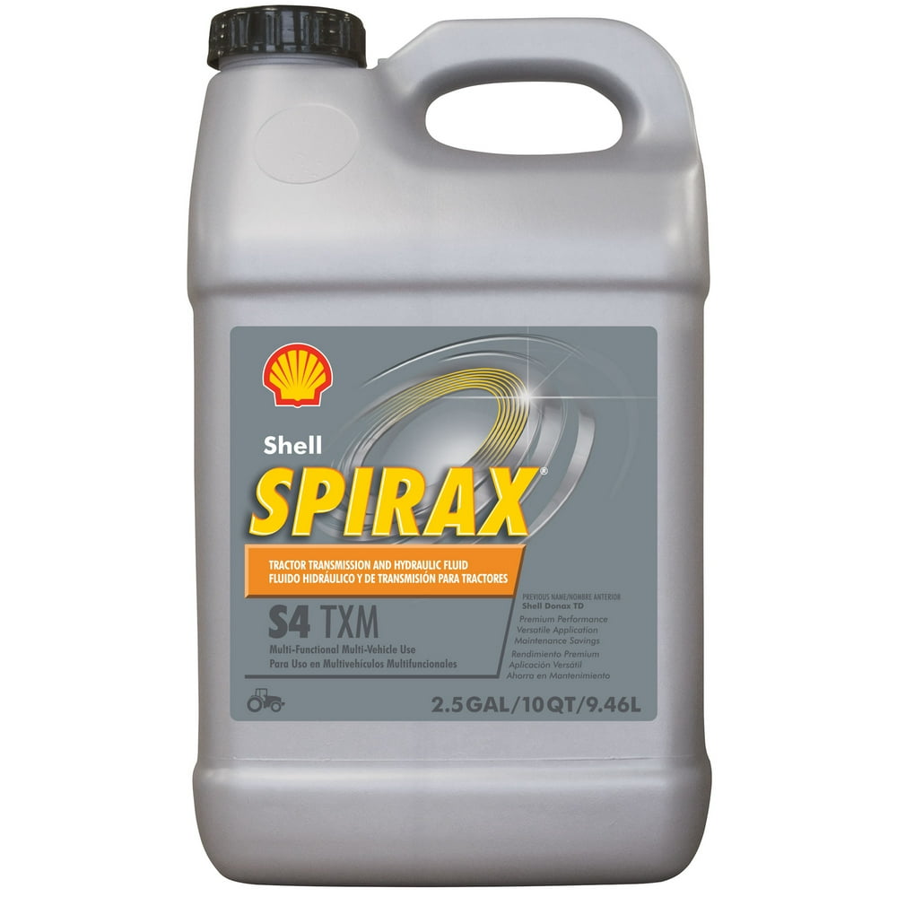 Shell Spirax S4 TXM Tractor Transmission Fluid, 2.5 Gallon Walmart