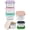 color2, variant on 6 Pack Stainless Steel Snack Containers color2 6oz Stackable Leak Proof Lunch Storage