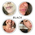 thumbnail image 3 of 20G Clicker Nose Piercing Septum Ring Basic Black Conch Helix Cartilage Piercing Earring, 3 of 6