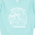 thumbnail image 3 of Inktastic Summer Vacation Mode Myrtle Beach South Carolina Toddler Sweatshirt, 3 of 4