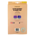 thumbnail image 3 of Donna Premium Reversible Satin Bonnet Hair Net for Sleeping, Black, 3 of 4