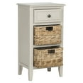 thumbnail image 3 of SAFAVIEH Everly Drawer Side Table Vintage Grey, 3 of 4